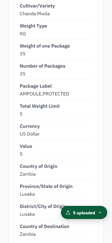 Check the answers and confirm the declaration (375 px phone)