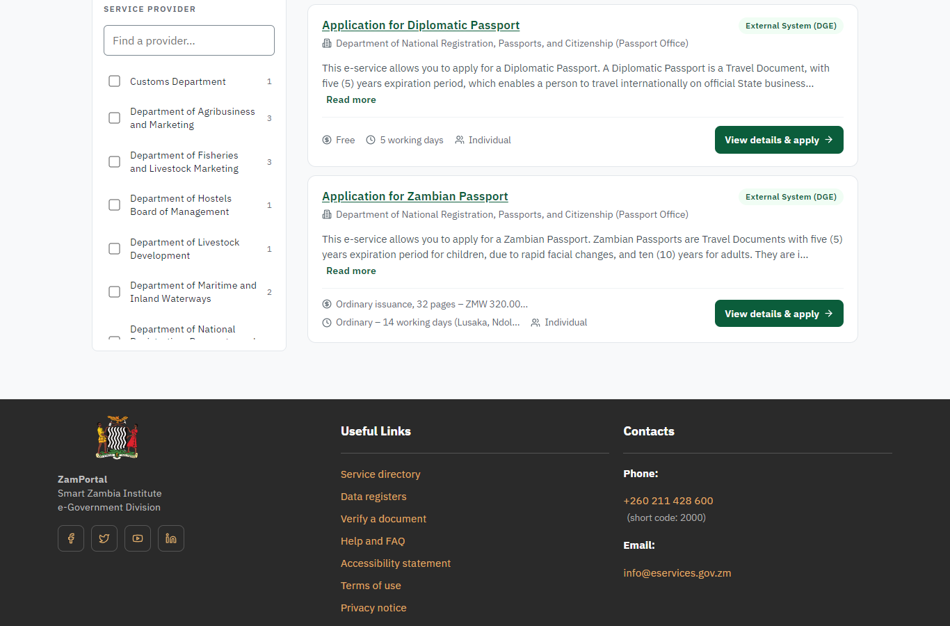 Find the service (desktop)