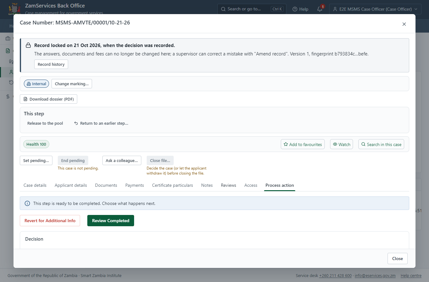 Draft Payment (desktop)