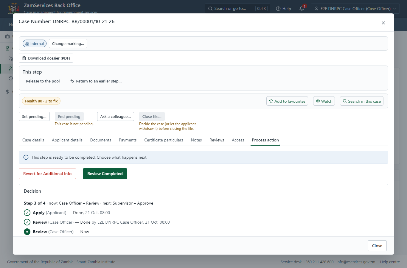 Review Expert Reports, Draft Decision (desktop)