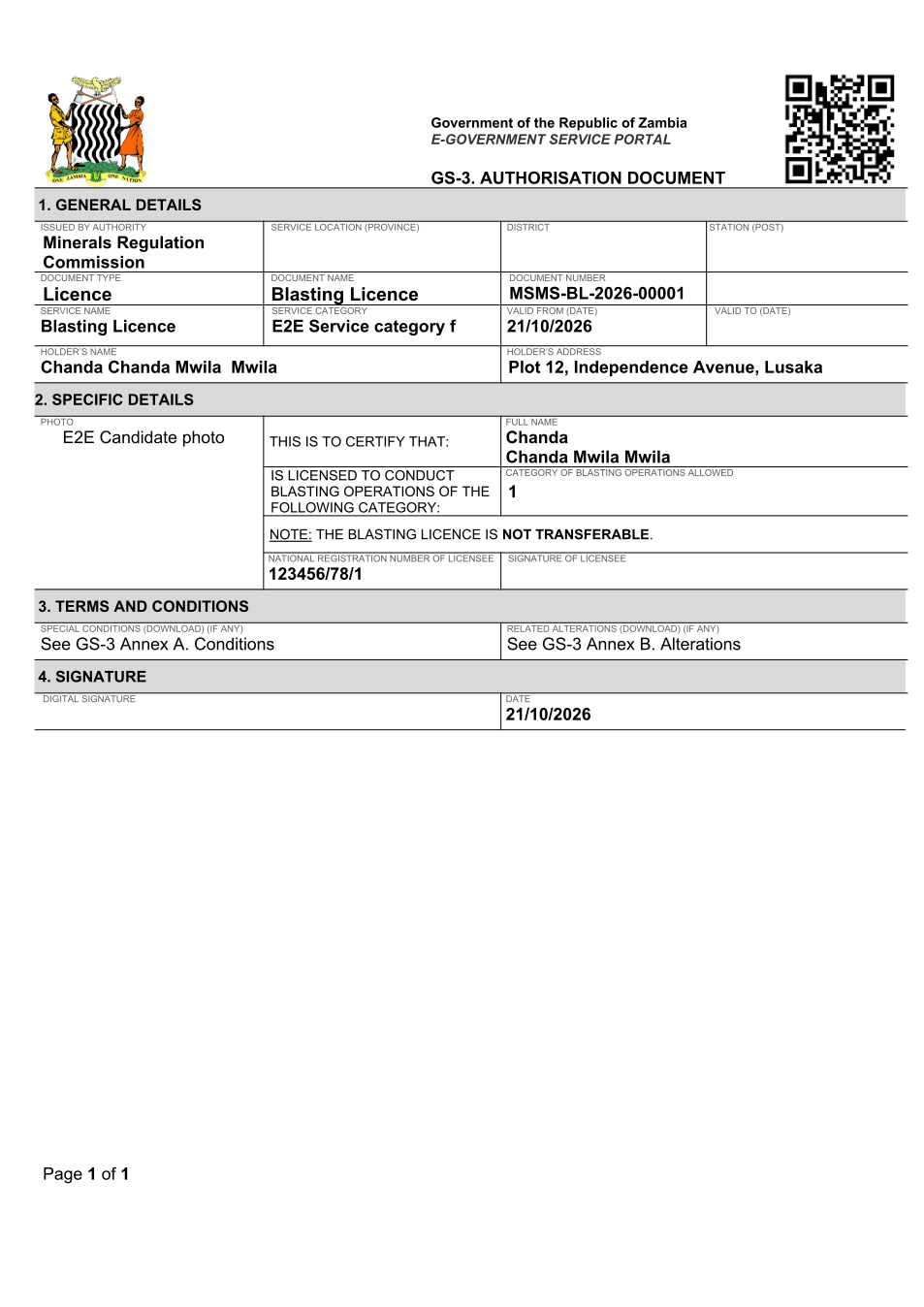 Blasting Licence (sealed PDF)