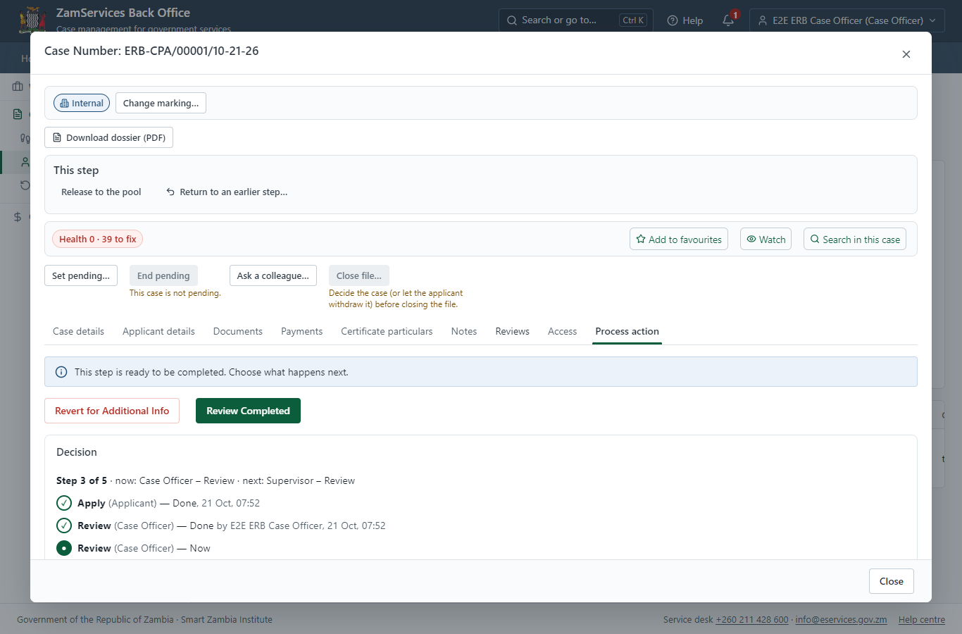 Review Expert Reports, Draft Decision (desktop)