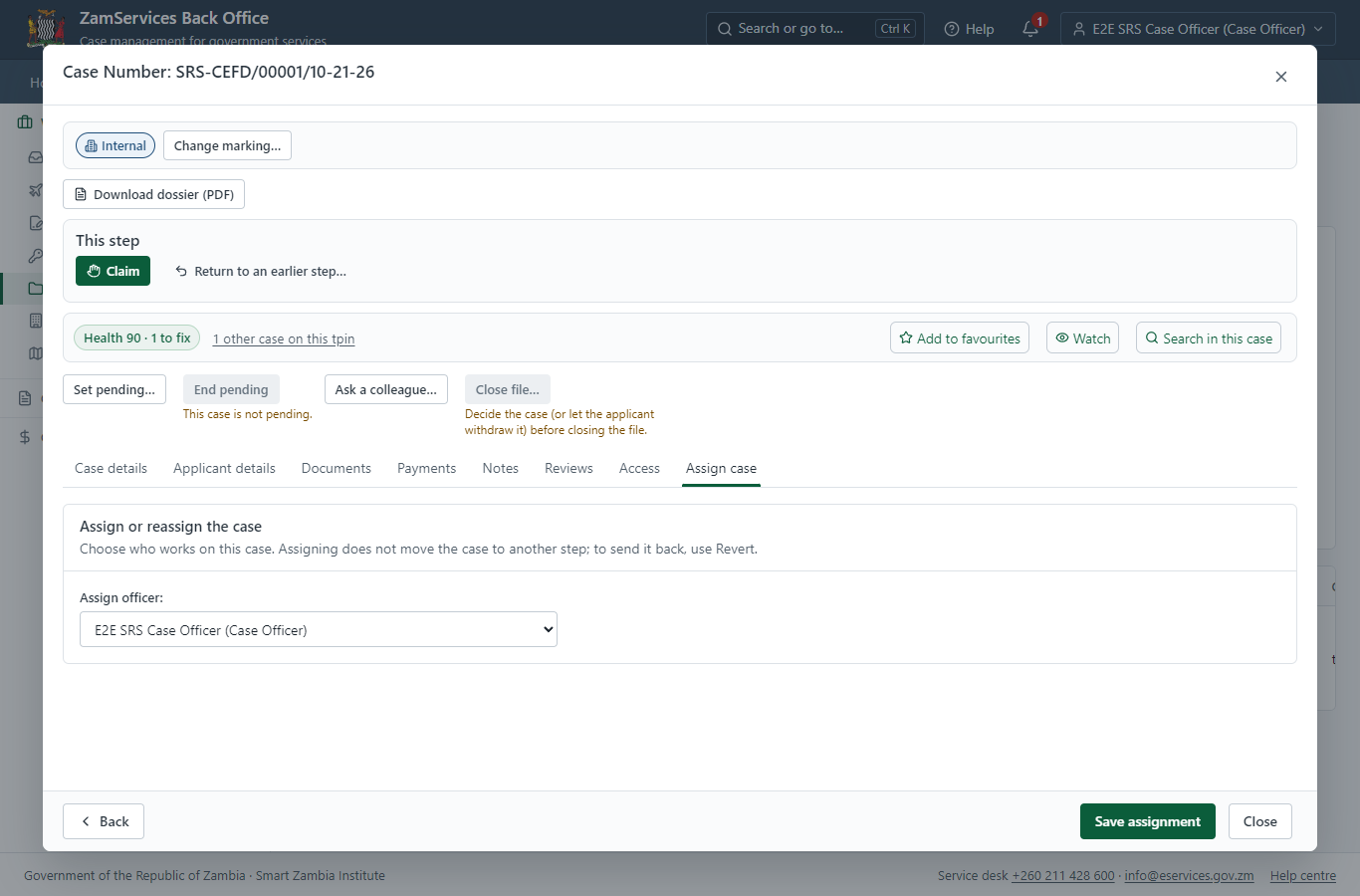 Take the new application on (desktop)