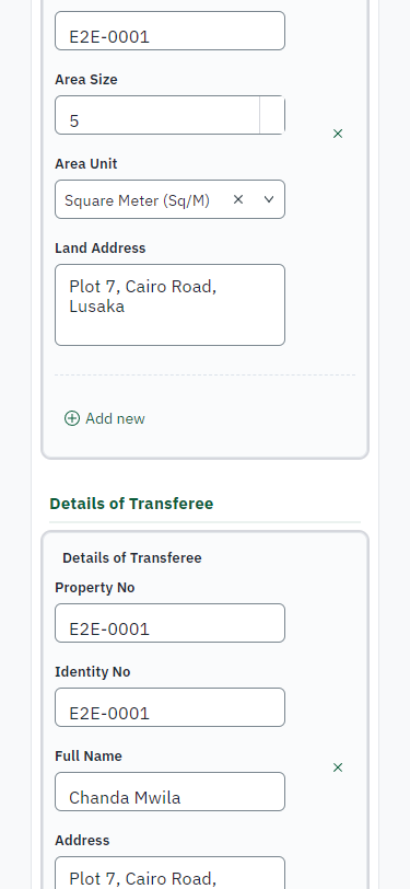 Fill in the application form (375 px phone)