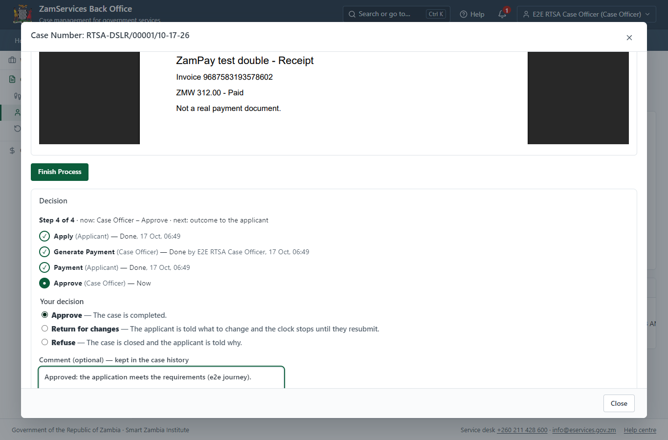 Decide: Review (desktop)