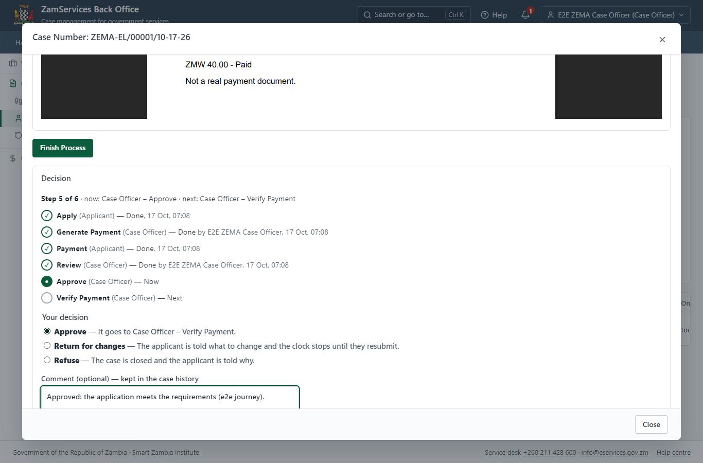 Decide: Prepare Requests, Send to Experts (desktop)