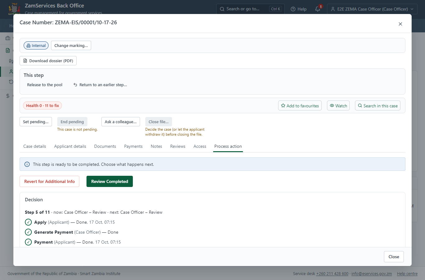 Receive, Inspect, Report Findings (desktop)