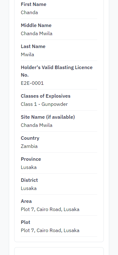 Check the answers and confirm the declaration (375 px phone)
