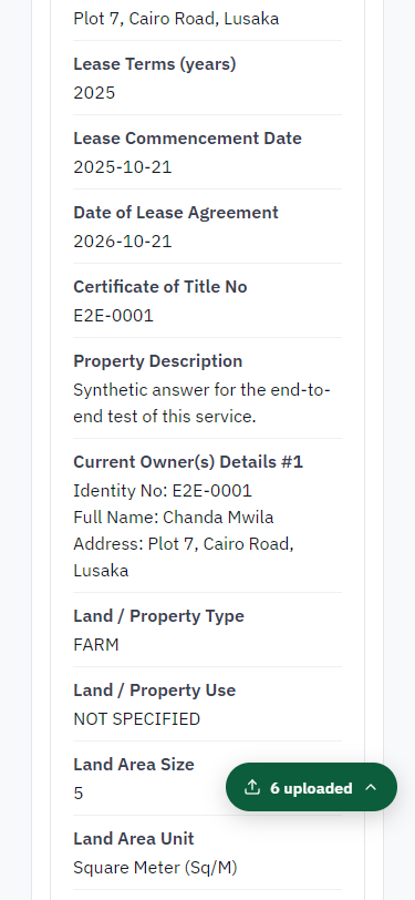 Check the answers and confirm the declaration (375 px phone)