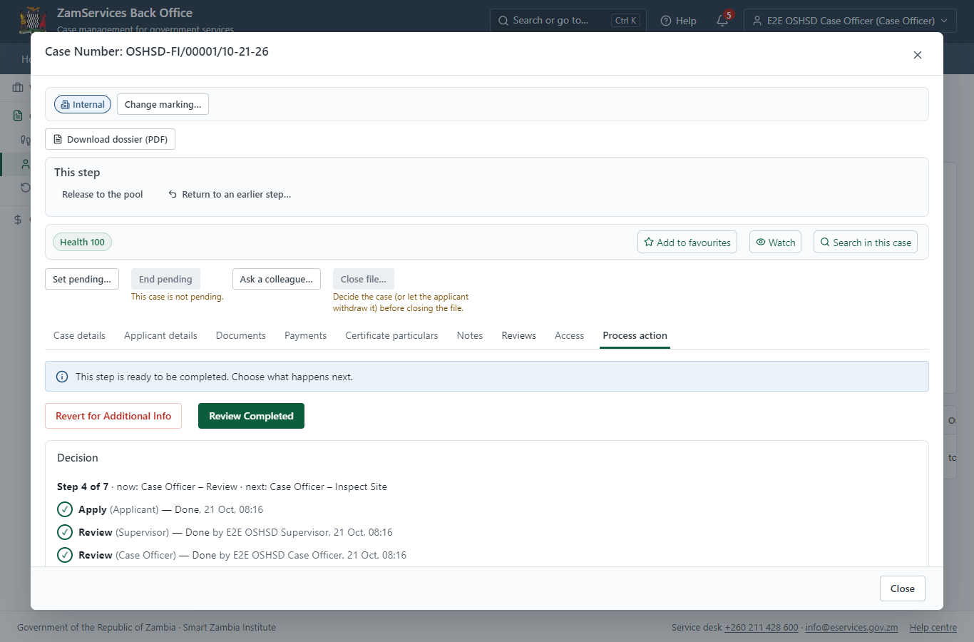 Review Expert Reports, Draft Decision (desktop)