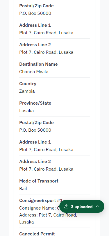 Check the answers and confirm the declaration (375 px phone)