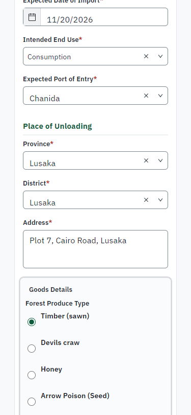 Fill in the application form (375 px phone)