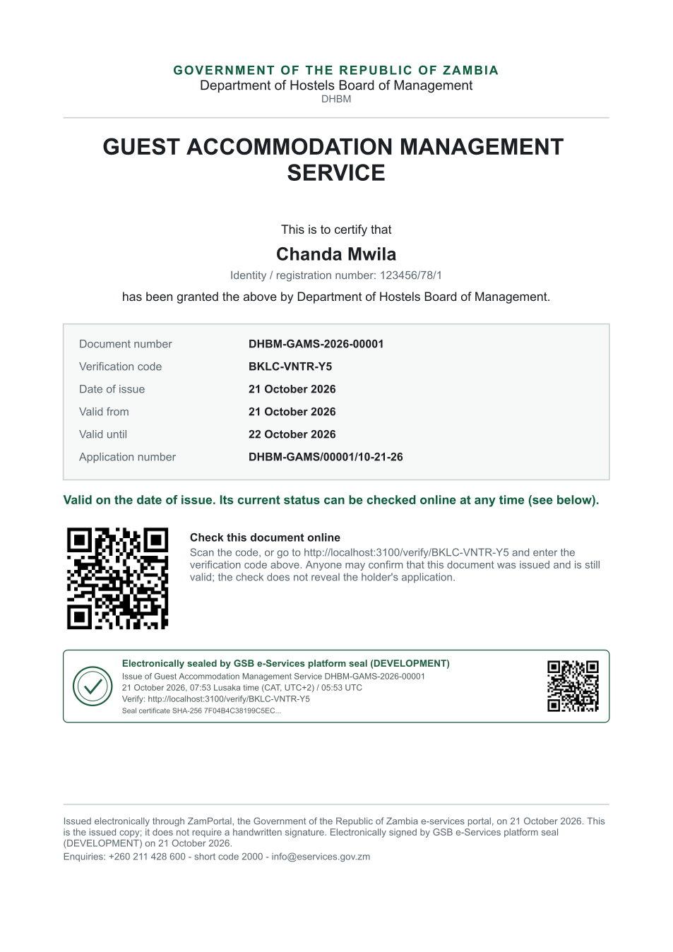 Guest Accommodation Management Service (sealed PDF)
