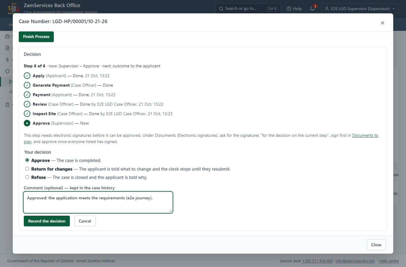 Decide: Review Final Decision (desktop)