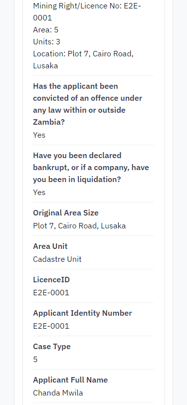 Check the answers and confirm the declaration (375 px phone)