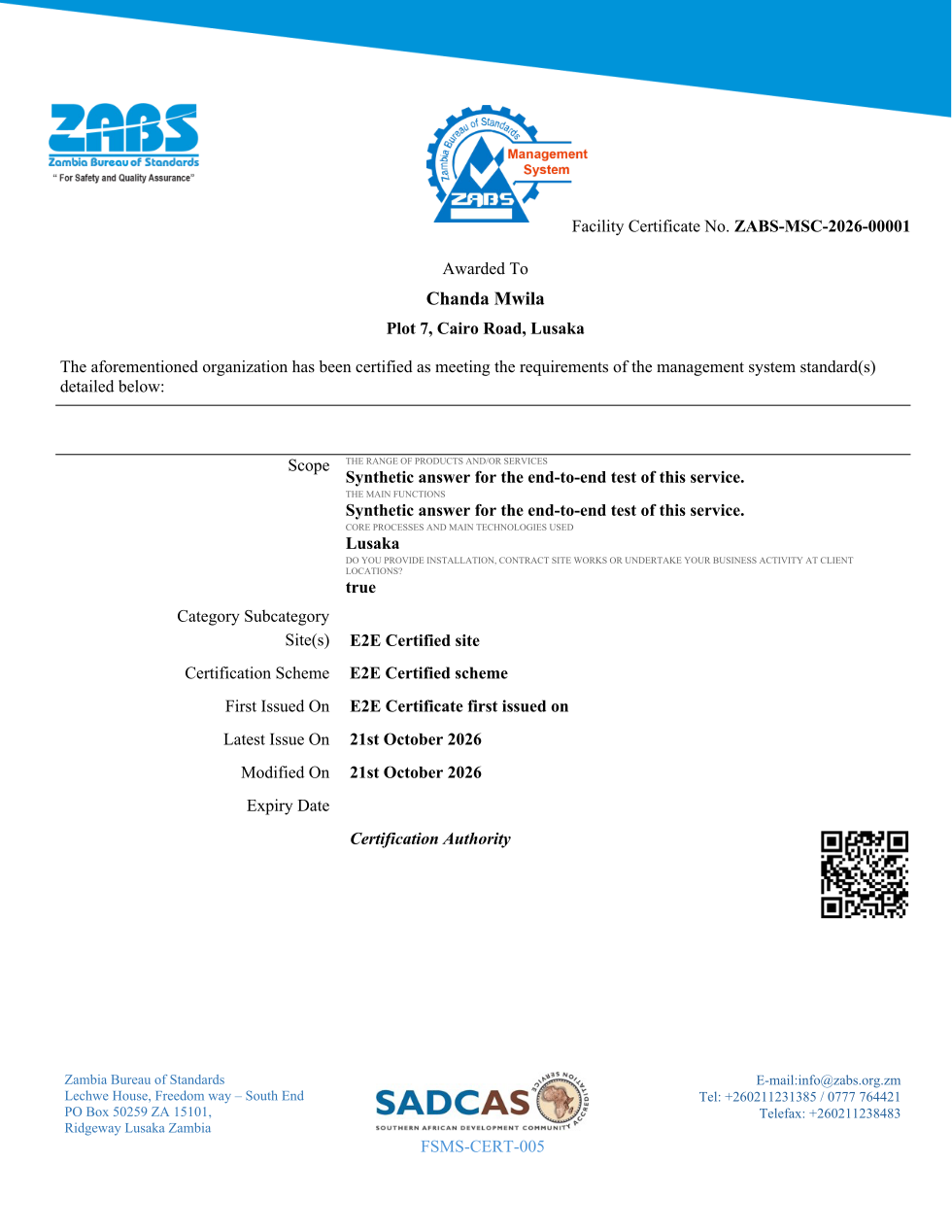 Authorization Document (sealed PDF)