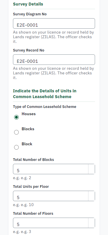 Fill in the application form (375 px phone)