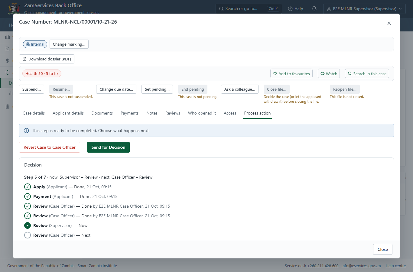 Make Decision by Supervisor (desktop)