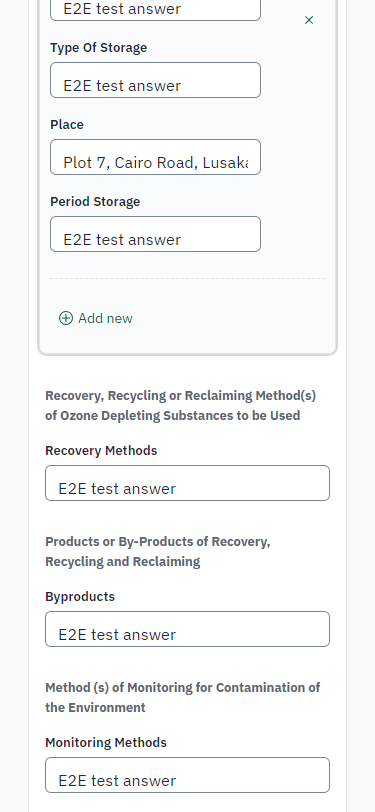 Fill in the application form (375 px phone)