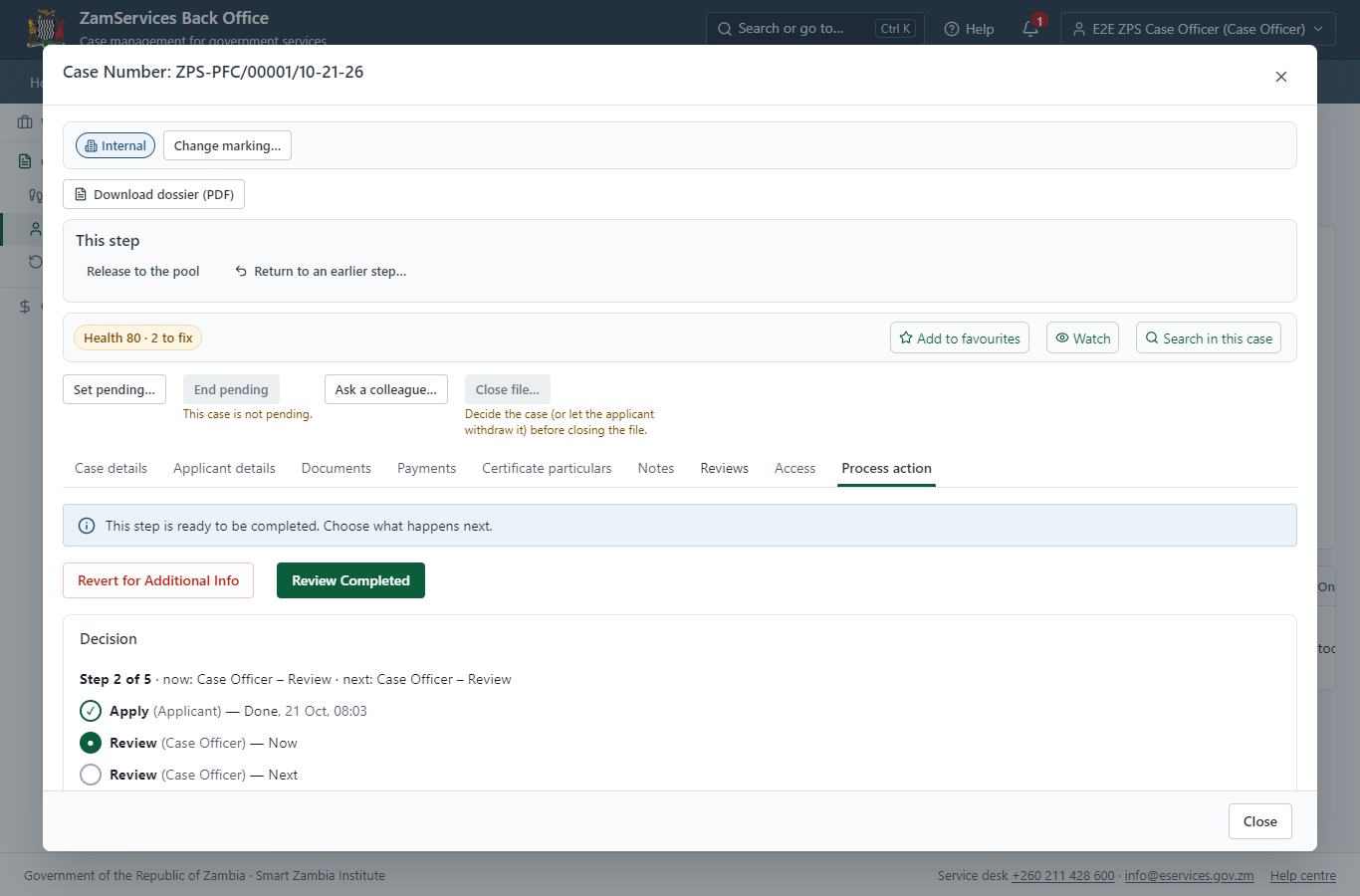 Receive, Inspect, Report Findings (desktop)
