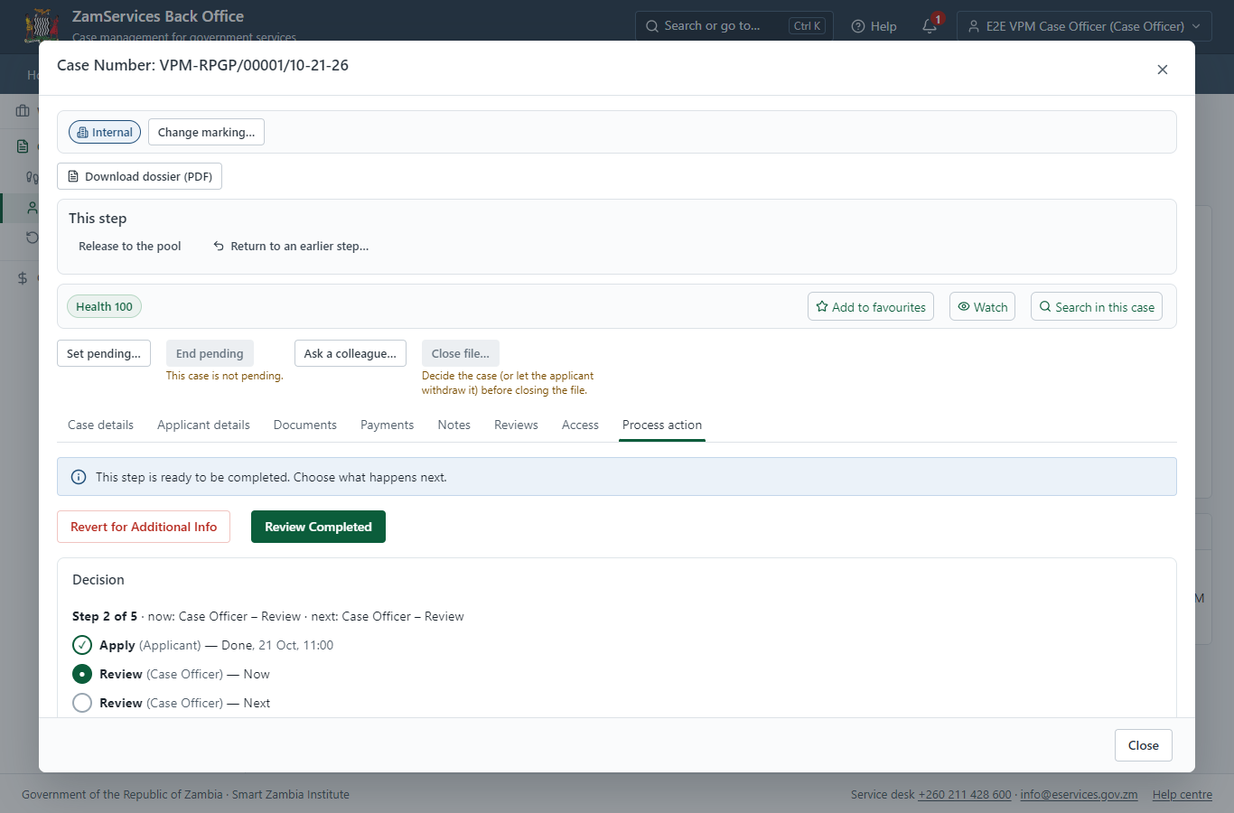 Receive, Inspect, Report Findings (desktop)