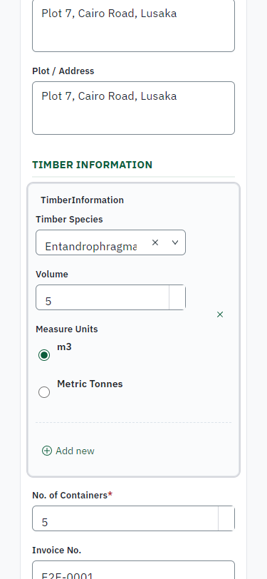 Fill in the application form (375 px phone)