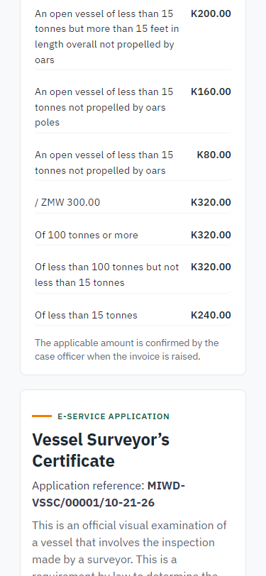 Fill in the application form (375 px phone)